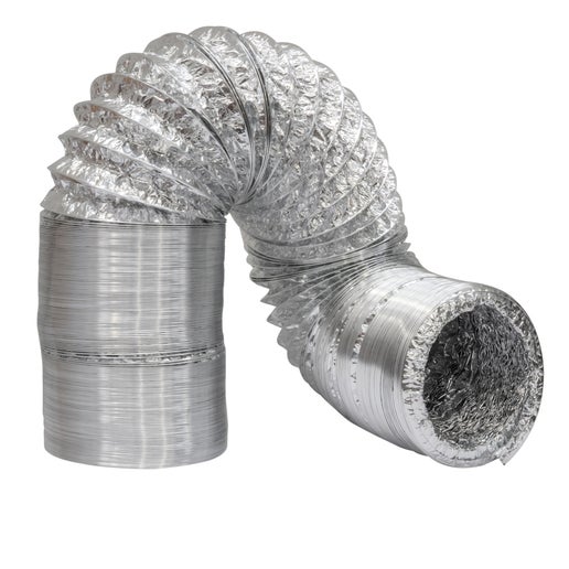 10m X 150mm Dia Aluminium Foil Flexible Ducting | TopmaQ