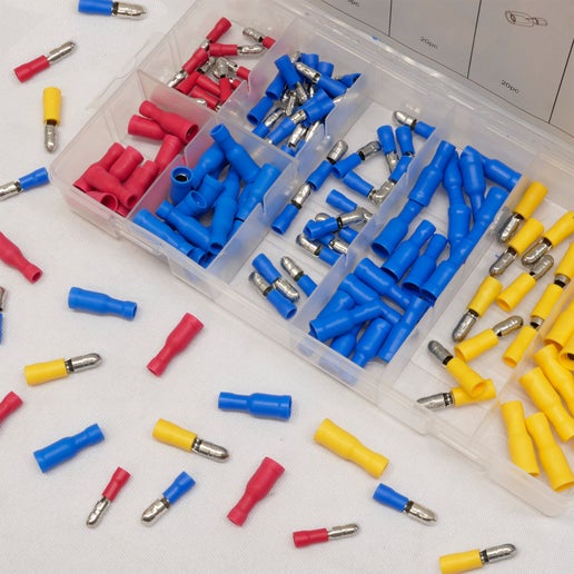 140pc Insulated Bullet Terminal Assortment | Tools | TopmaQ