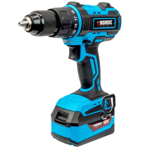 18v Li Ion Brushless Impact Drill Driver 48nm Skin Topmaq