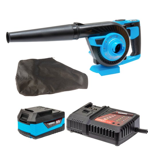 18v Li-ion Cordless Blower / Vacuum Combo Kit 4ah | TopmaQ