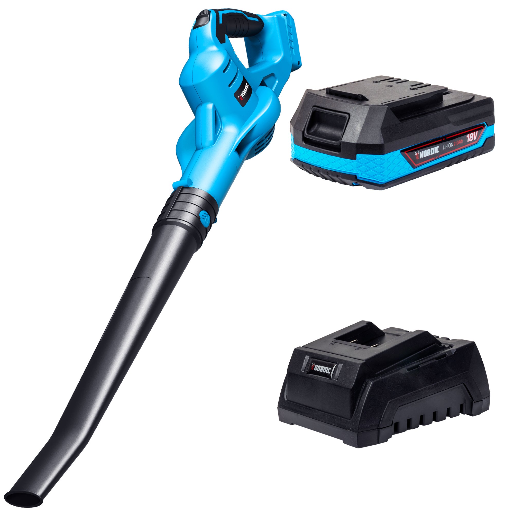 18v Li ion Cordless Leaf Blower Combo Kit TopmaQ