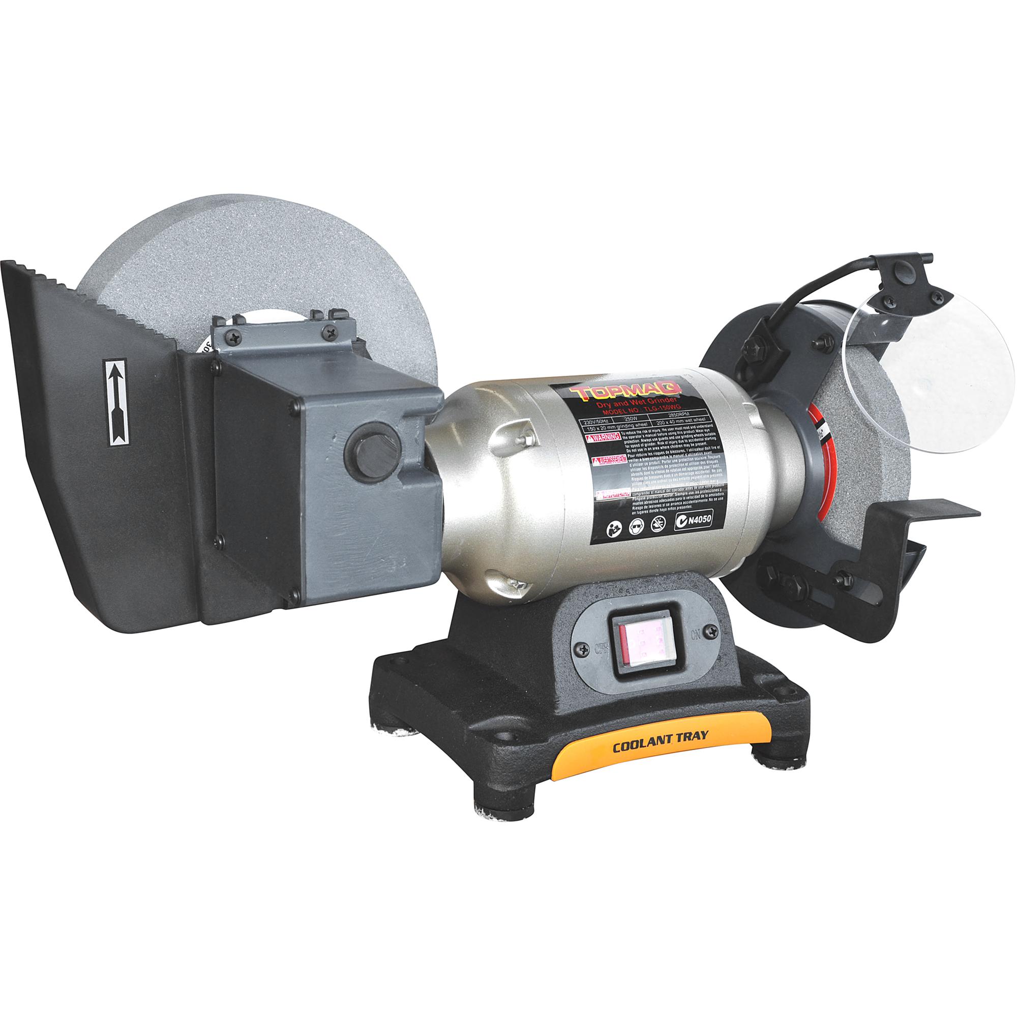 Wet dry bench deals grinder