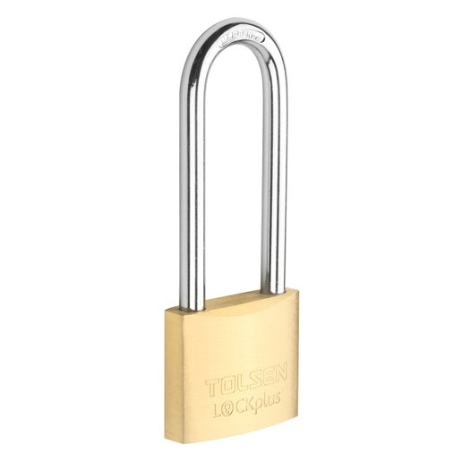 40mm Heavy Duty Brass Padlock Long Shackle | TopmaQ