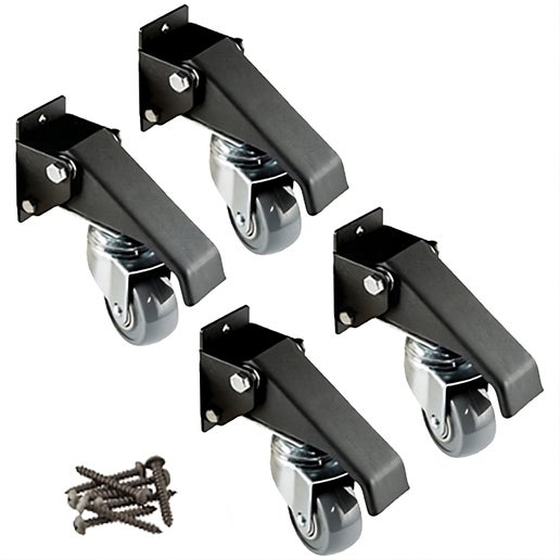 4pc Mobile Base 16mm Lift 200kg - Side Mounted | TopmaQ