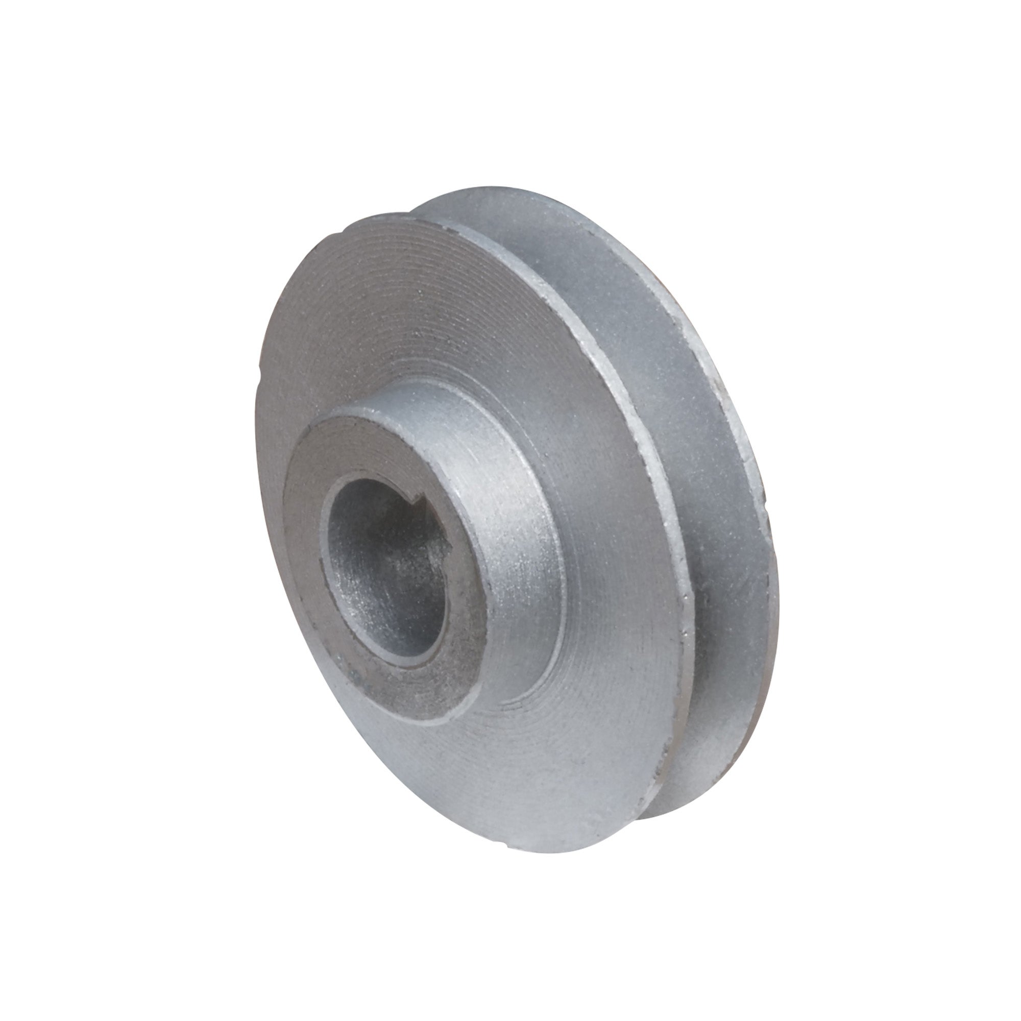 Single groove clearance pulley