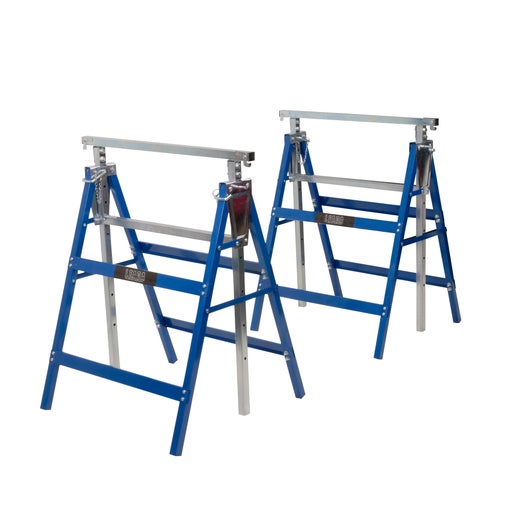 Adjustable Trestle Stand Set 680x590x800-1200mm | Topmaq