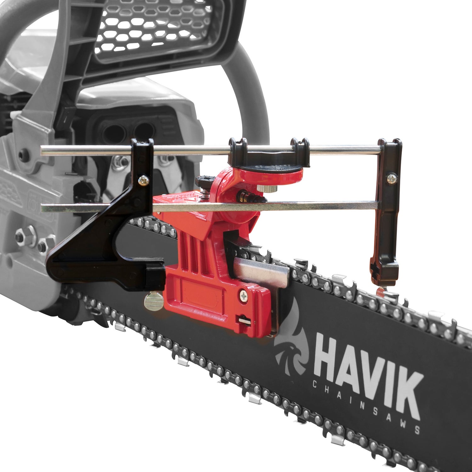 Chainsaw Bar Mount Sharpener Test 