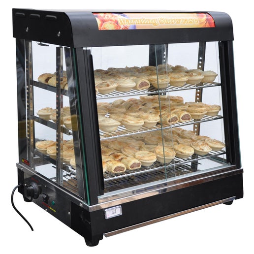 Food Display / Pie Warmer Showcase Self-serve 670mm | Topmaq