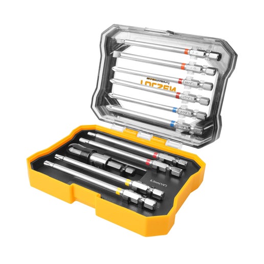 Long Screwdriver Bit Set 11pc 