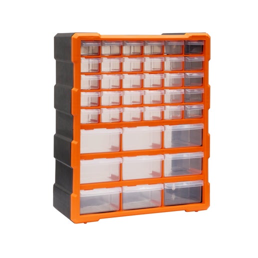 Plastic Bin Organizer 39-drawers | TopmaQ