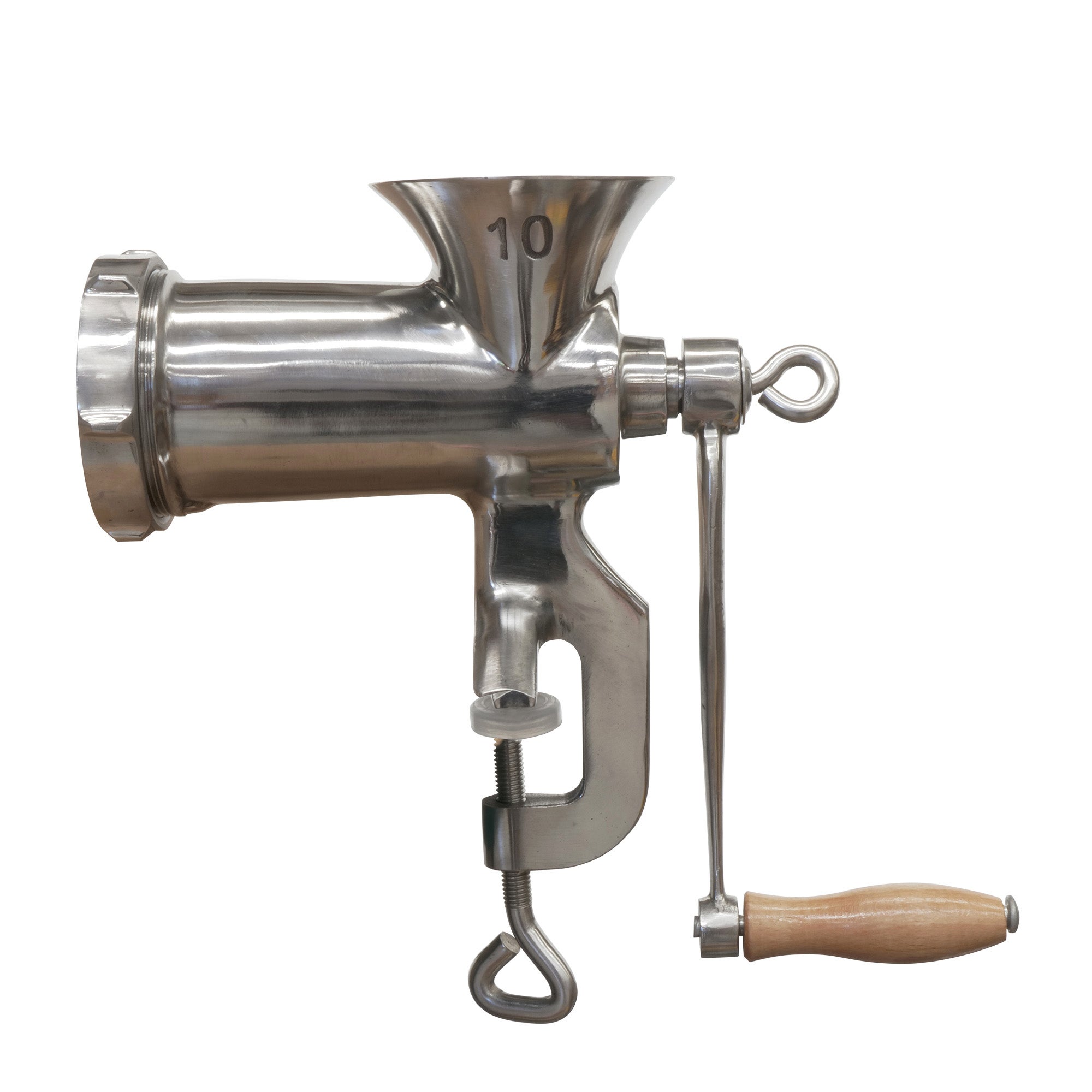 Stainless steel hand online crank meat grinder