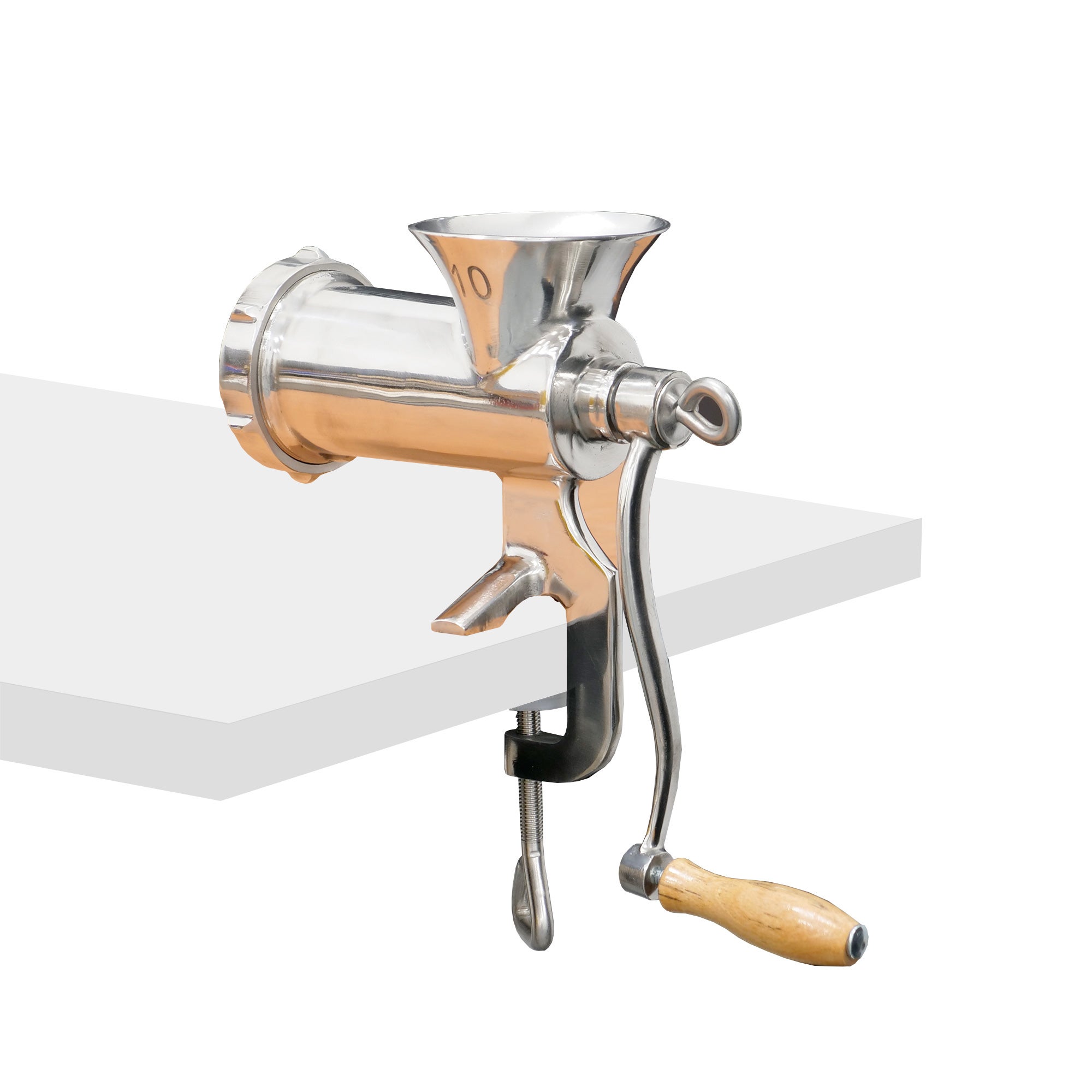 Stainless steel 2024 hand meat grinder