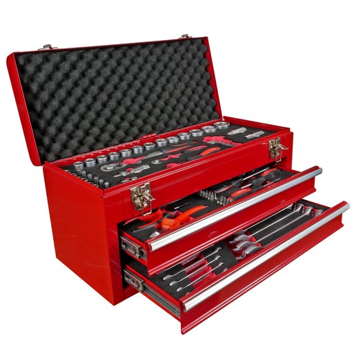 Tool Kit 92pc In Metal Tool Box | Topmaq